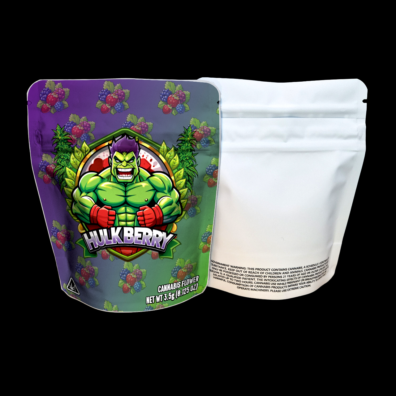 Designed Mylar Bags - Zkittlez