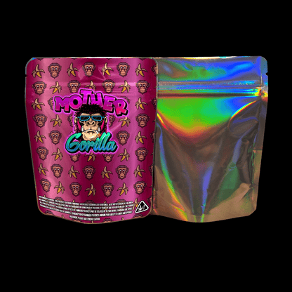 Designed Mylar Bags - Mother Gorilla