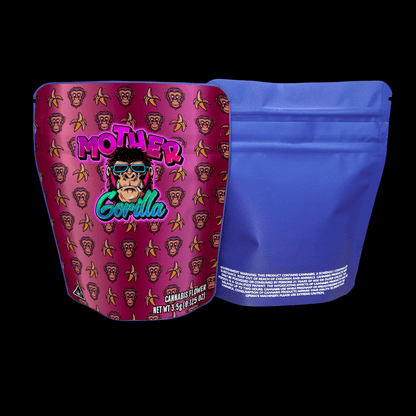 Designed Mylar Bags - Mother Gorilla