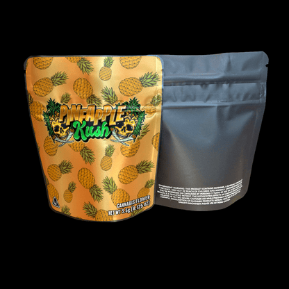 Designed Mylar Bags - Pineapple Kush